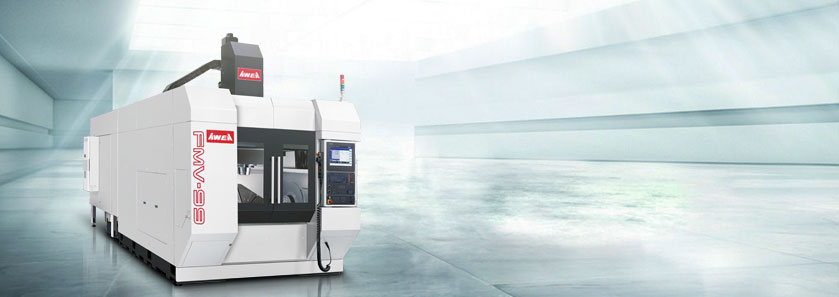 CNC 5-Axis Gantry Type Machining Center FMV Series model shown
