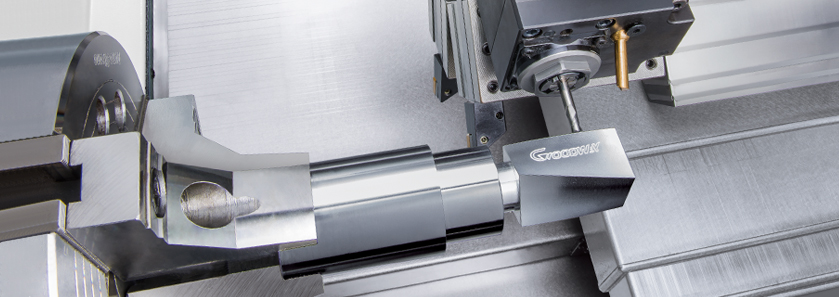 高速車削中心 turret close-up