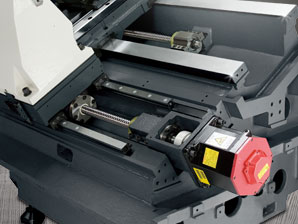 Slide ways are bonded with 